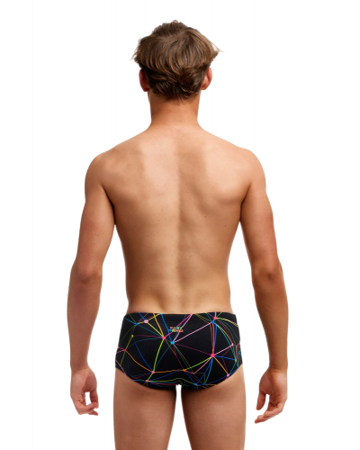 Дитячі плавки Funky Trunks Boy's Sidewinder Trunks Star Sign (FTS015B71897) розмір 26 чорні