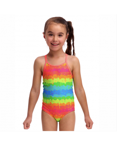 Дитячий купальник для плавання Funkita Toddler Girl's Printed One Piece Melting Mayhem (FKS022G72154) на 7 років
