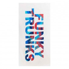 Рушник махровий Funky Trunks Cotton Towel Wave Craze (FT9072172) білий 80х160см