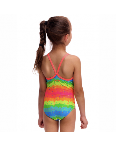 Дитячий купальник для плавання Funkita Toddler Girl's Printed One Piece Melting Mayhem (FKS022G72154) на 7 років