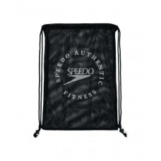 Сумка сітка для плавательного інвентарю Speedo PRINTED MESH BAG (8-1281314628) чорний 35 літрів