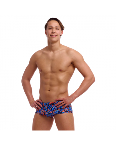 Чоловічі плавки Funky Trunks Men's Classic Trunks Leaf Blower (FTS001M721690) розмір M сині